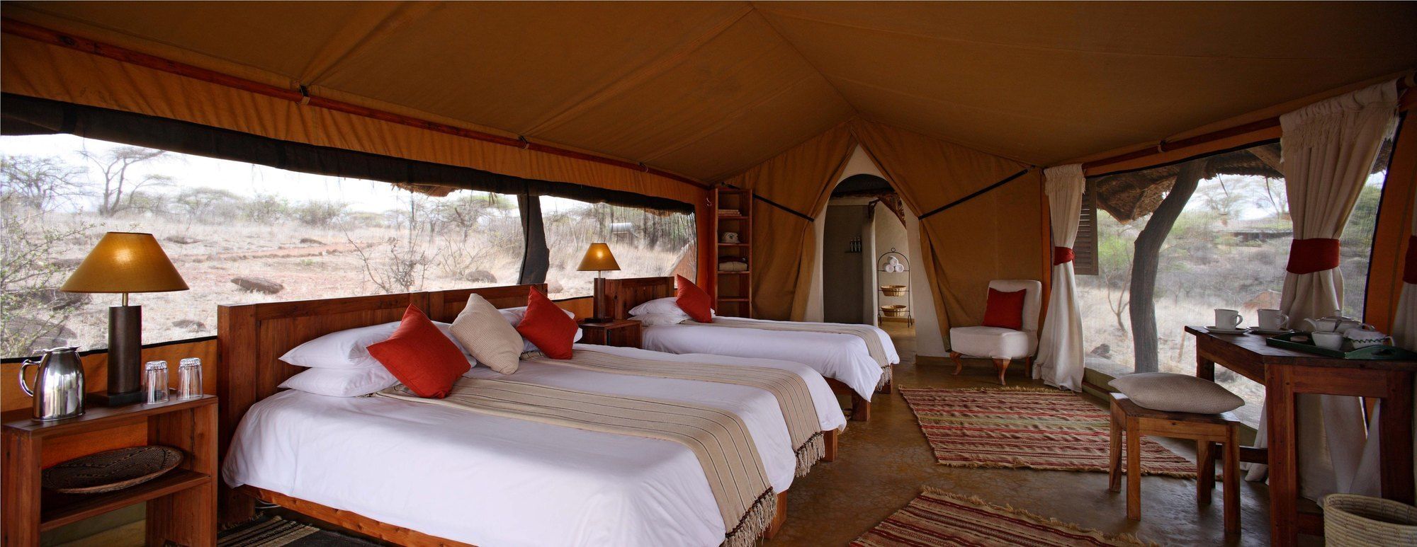 Готель Elewana Lewa Safari Camp Timau Екстер'єр фото